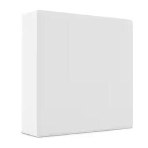 6pcs Staples 3" 3-Ring View Binder, White